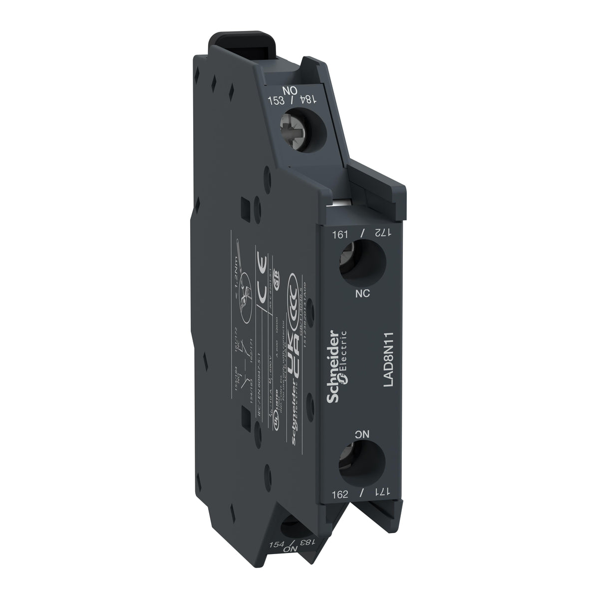 Schneider Electric LAD8N11 TeSys Bloque de contacto auxiliar Serie Multiple