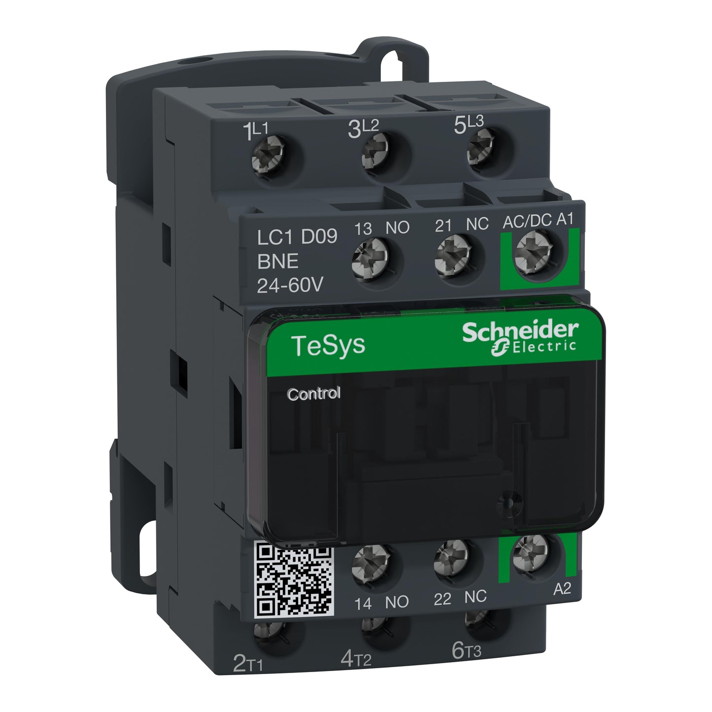 Schneider Electric LC1D09BNE TeSys Montaje de chasis, Riel DIN 24 ~ 60VCA/CC