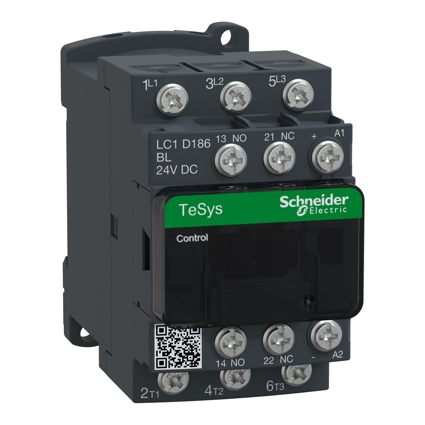 Schneider Electric LC1D186BL TeSys Montaje de chasis, Riel DIN 24VCC