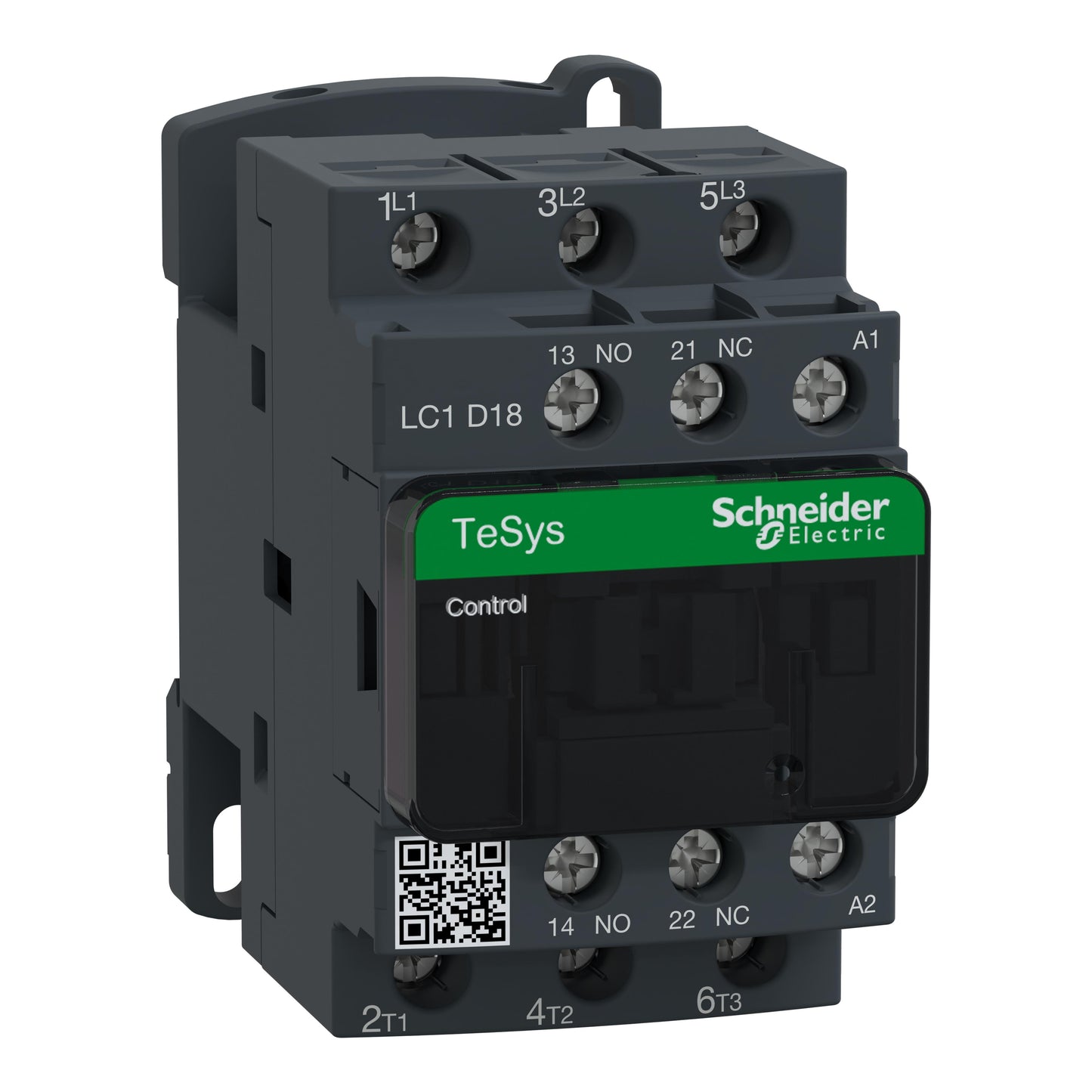 Schneider Electric LC1D18F7 TeSys Montaje de chasis, Riel DIN 110VCA