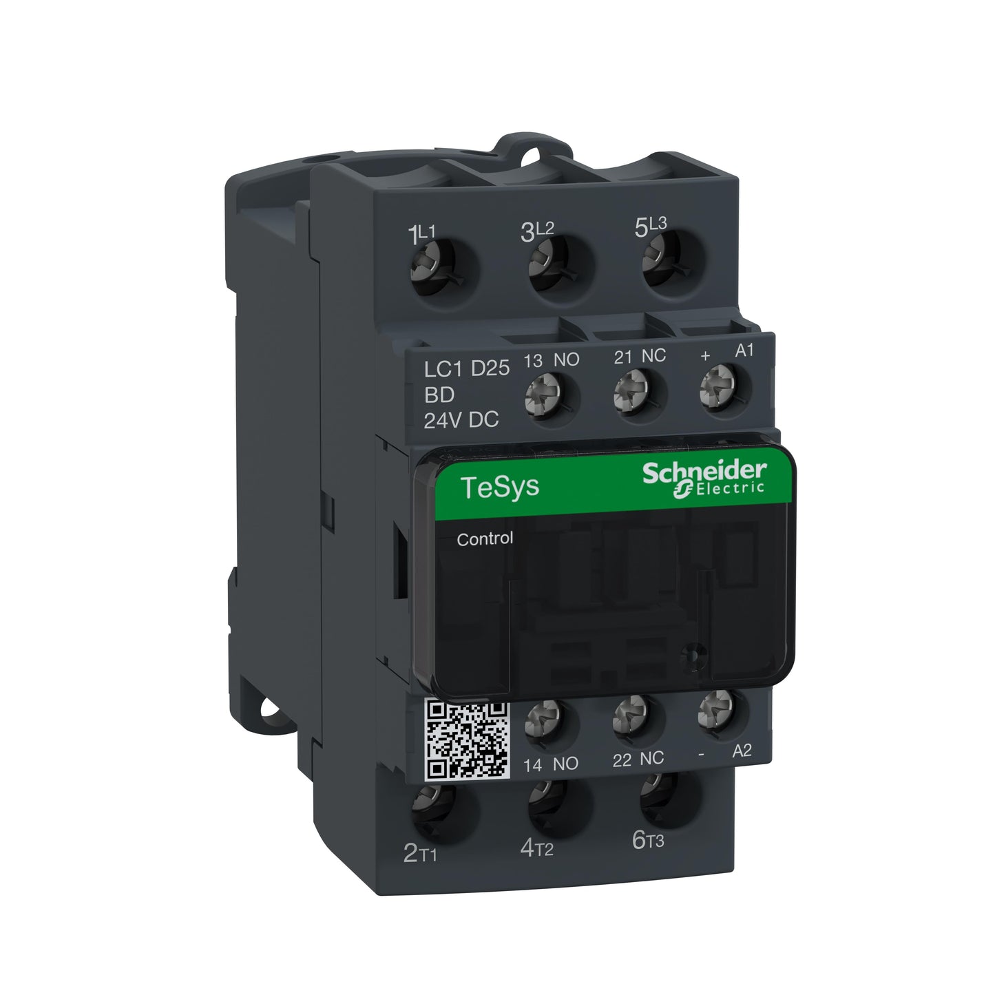 Schneider Electric LC1D25BD TeSys Montaje de chasis, Riel DIN 24VCC