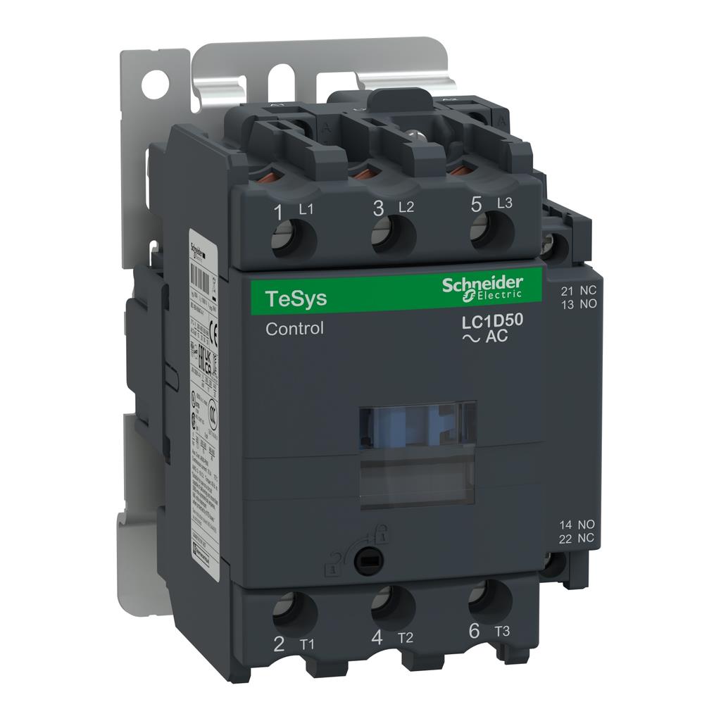 Schneider Electric LC1D50G7 TeSys Montaje de chasis 120VCA