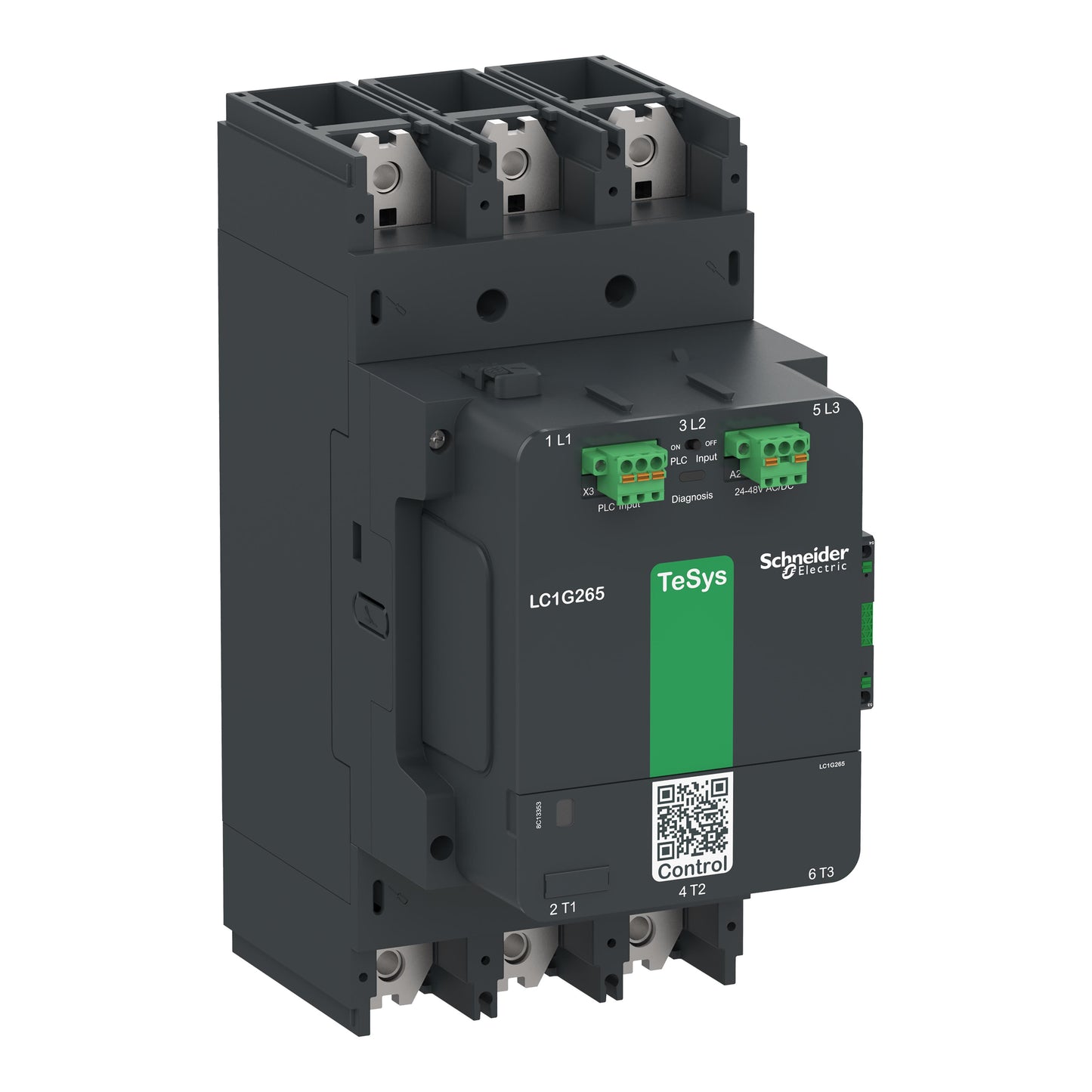 Schneider Electric LC1G265EHEA TeSys Giga Montaje de chasis 48 ~ 130VCA/CC