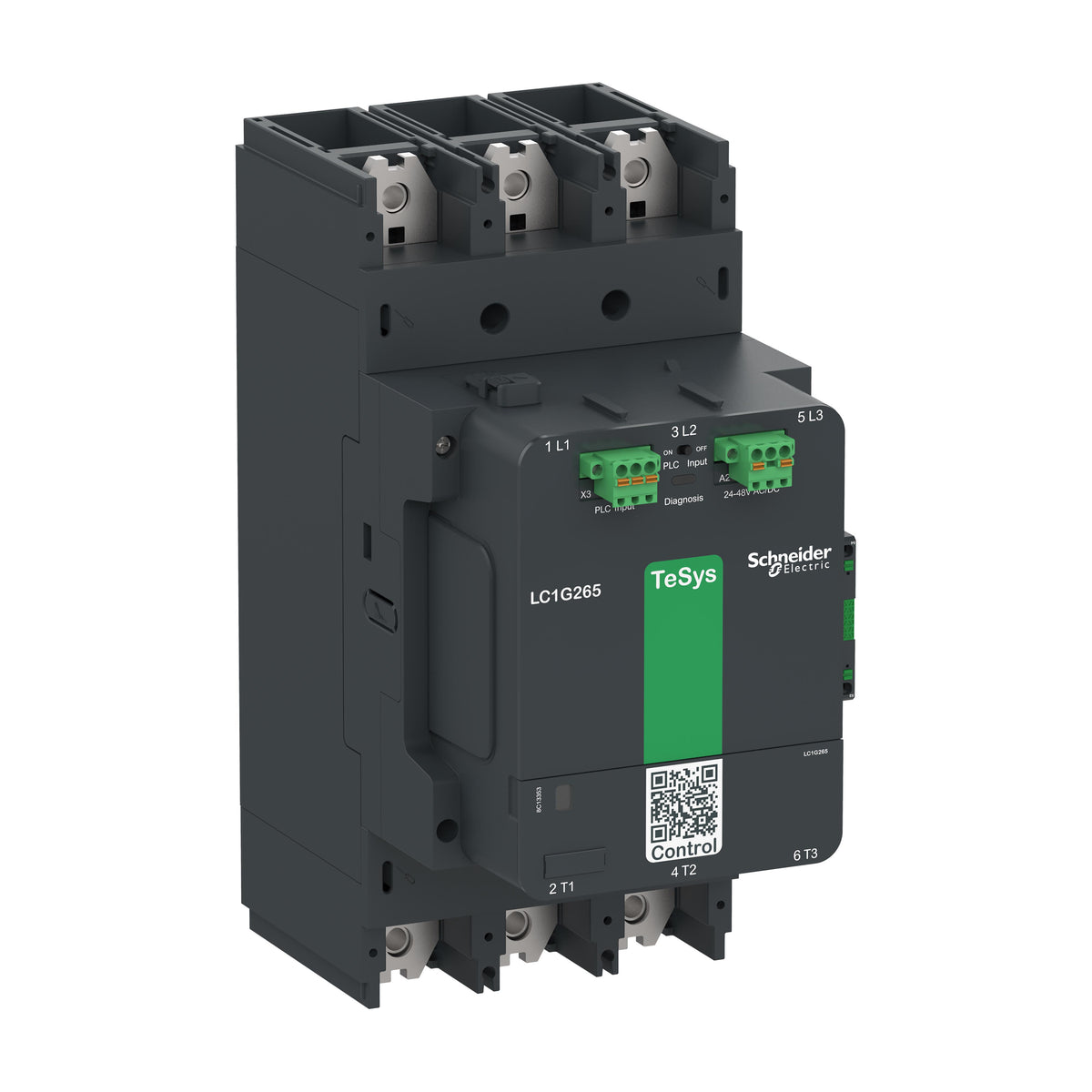 Schneider Electric LC1G400BEEA TeSys Giga Montaje de chasis 24 ~ 48VCA/CC