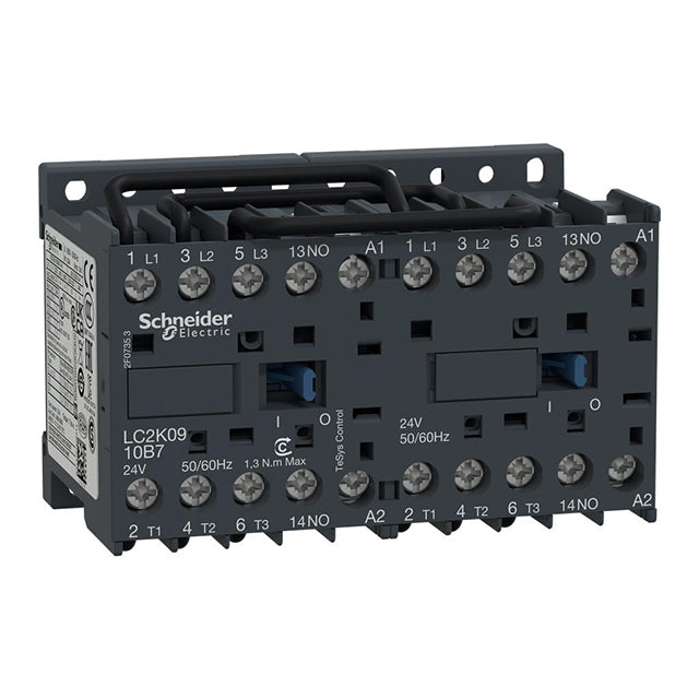 Schneider Electric LC2K0910B7 TeSys Montaje de chasis, Riel DIN 24VCA