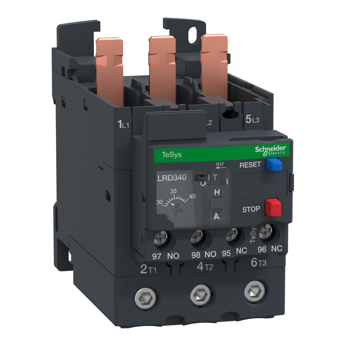 Schneider Electric LRD340 TeSys Relé de sobrecarga térmica Series LC1D40A, LC1D50A y LC1D65A
