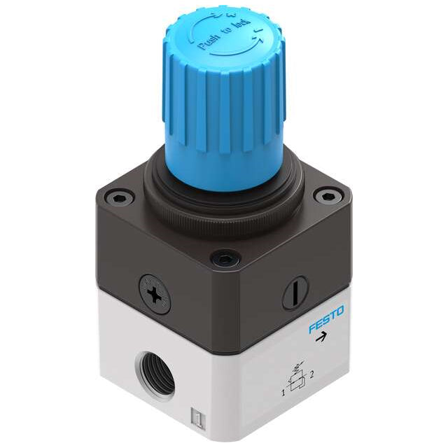 Festo Corporation LRP-1/4-10 LRP Regulador 14.5 ~ 174 PSI (1 ~ 12 bar)