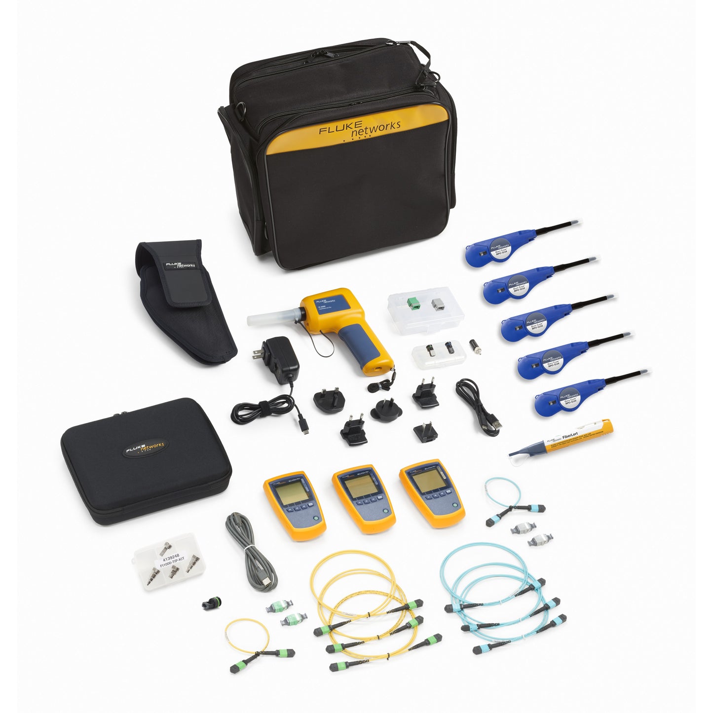 Fluke Networks MFTK-DC MM/SM KIT Quick Clean™ Quick Clean™ Fiber Optic Tester