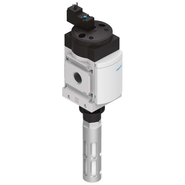 Festo Corporation MS6-EE-1/2-10V24-S - Válvula de control, constante 3/2 normalmente cerrado 58 ~ 145 PSI (4 ~ 10 bar) -