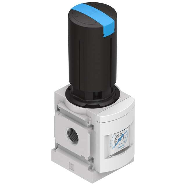 Festo Corporation MS6-LR-1/2-D6-AS MS Regulador 11.6 ~ 290 PSI (0.8 ~ 20 bar)