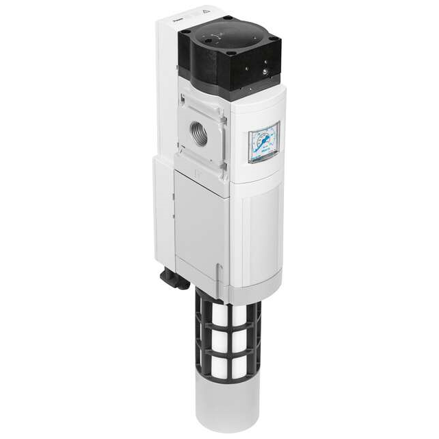 Festo Corporation MS6-SV-1/2-E-10V24-SO-AG - Válvula de control, constante 3/2 normalmente cerrado 51 ~ 145 PSI (3.5 ~ 10 bar) -