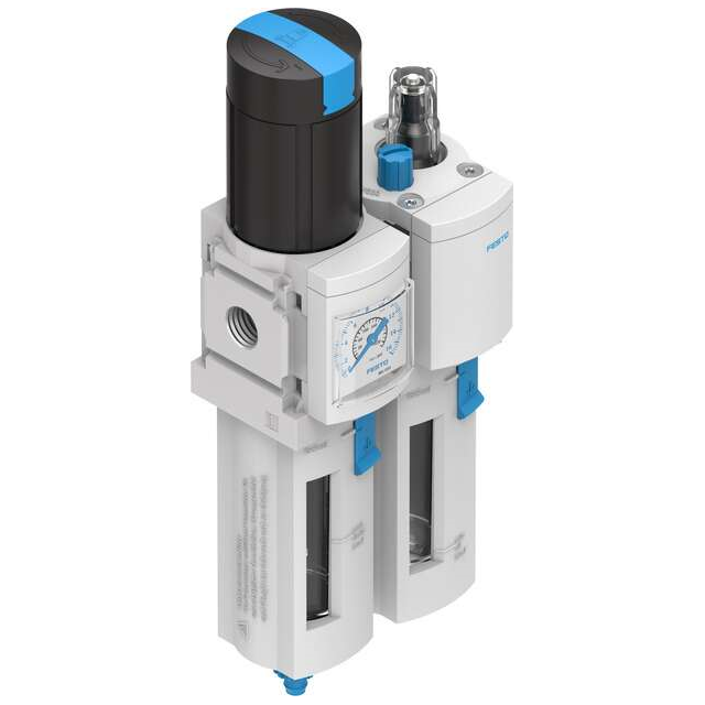 Festo Corporation MSB4-1/4-FRC5:J1M1 MS Lubricador del regulador de filtro (FRL) 21.7 ~ 203 PSI (1.5 ~ 14 bar)