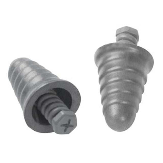 3M P1300 E-A-R™ Skull Screws™ Protectores auditivos Plata