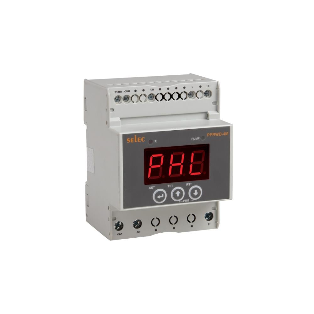 Selec Controls USA Inc. PPRWD-4M-1 - Múltiple 180 ~ 300VCA 0 ~ 999 s 0°C ~ 55°C