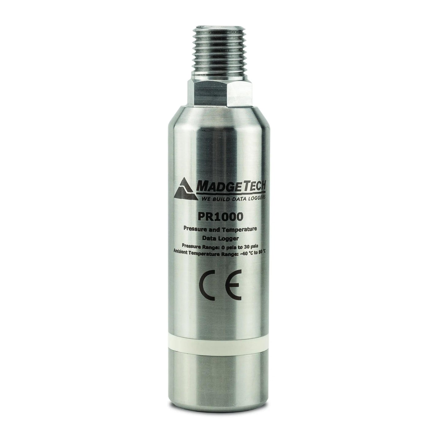MadgeTech PR1000-100-PSIG PR1000 Automatización industrial Medidor Digital, USB Macho - 1/4" (6.35mm) NPT