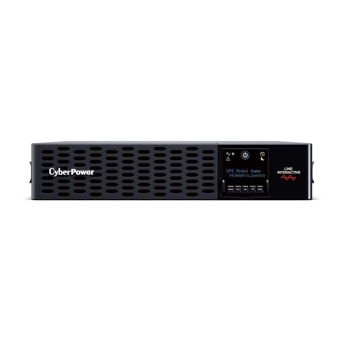 Cyber Power Systems (USA) Inc. PR3000RTXL2UHVACN Smart App Sinewave Line Interactive (Regulación de entrada) Propósito general, control industrial Montaje en rack, torre