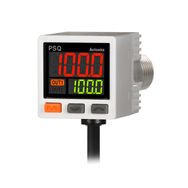 Autonics PSQ-C1C-RC1/8 PSQ Compuesto -0.01PSI ~ 145.04PSI (-0.1kPa ~ 1000kPa)
