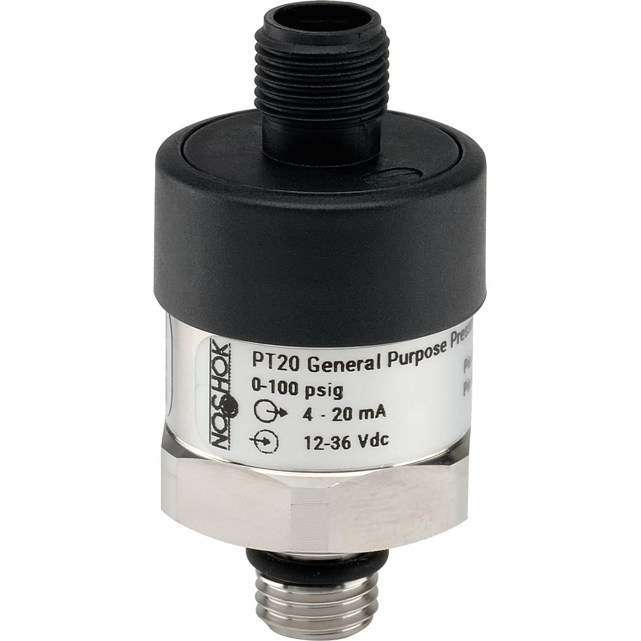 NOSHOK, Inc. PT20-2000PSIG-1-5-45-25 PT20 Industrial Medidor 0V ~ 10V Roscado