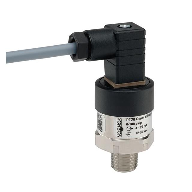 NOSHOK, Inc. PT20-10000PSIG-1-1-2-17 PT20 Industrial Medidor Corriente analógica Macho - 1/4" (6.35mm) NPT