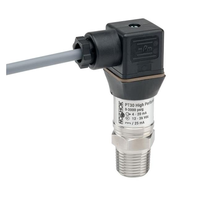 NOSHOK, Inc. PT30-300psic-1-1-2-18 PT30 Industrial Compuesto Corriente analógica, voltaje analógico Macho - 1/4" (6.35mm) NPT