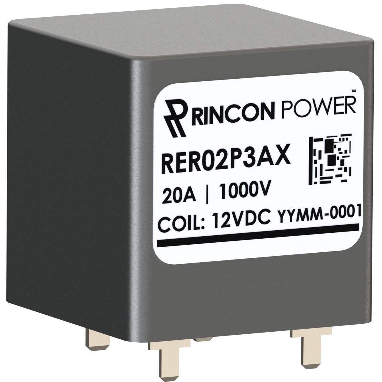 Rincon Power RER02P3AX RER02 Orificio pasante 12VCC