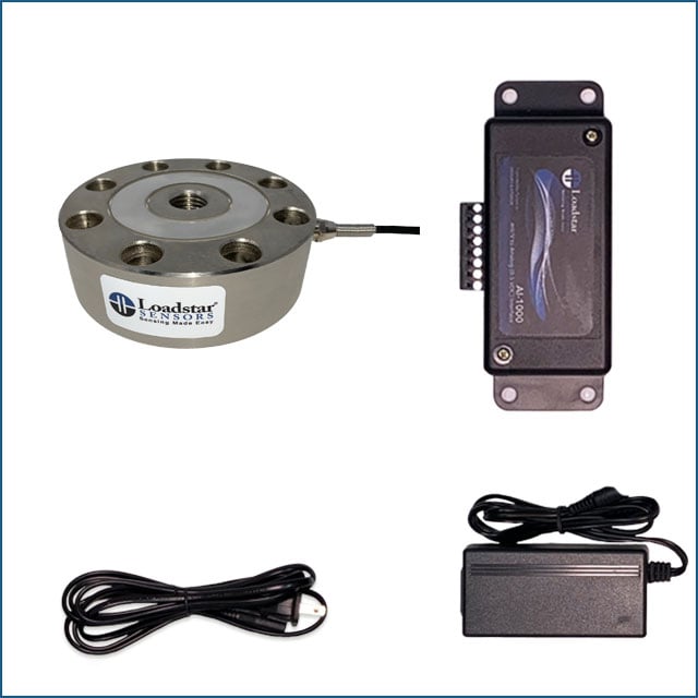 Loadstar Sensors RSB6-2HKM-A1K-U RSB6 2500.00kgf (5512lbs) Analog Voltage (0.5V ~ 4.5V)