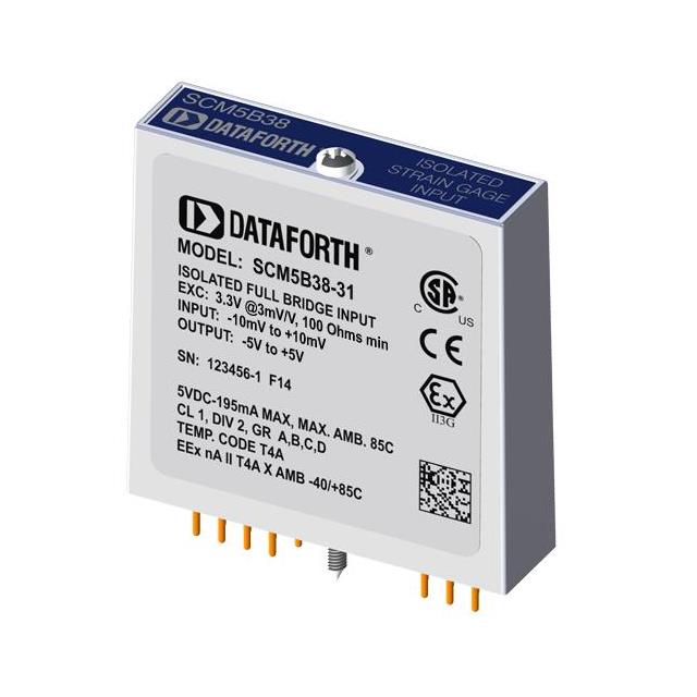 DATAFORTH SCM5B38-31 SCM5B Propósito general 4.75V ~ 5.25V Analógico