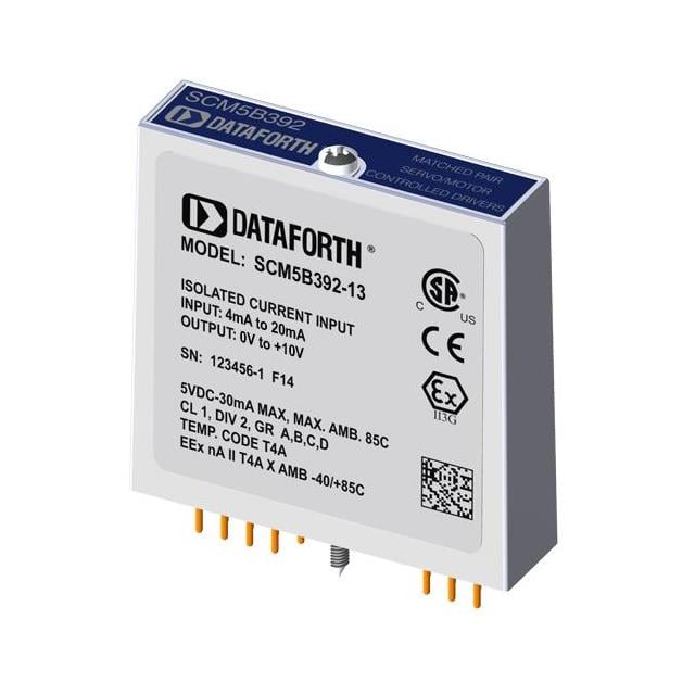 DATAFORTH SCM5B392-13 SCM5B Propósito general 4.75V ~ 5.25V Analógico