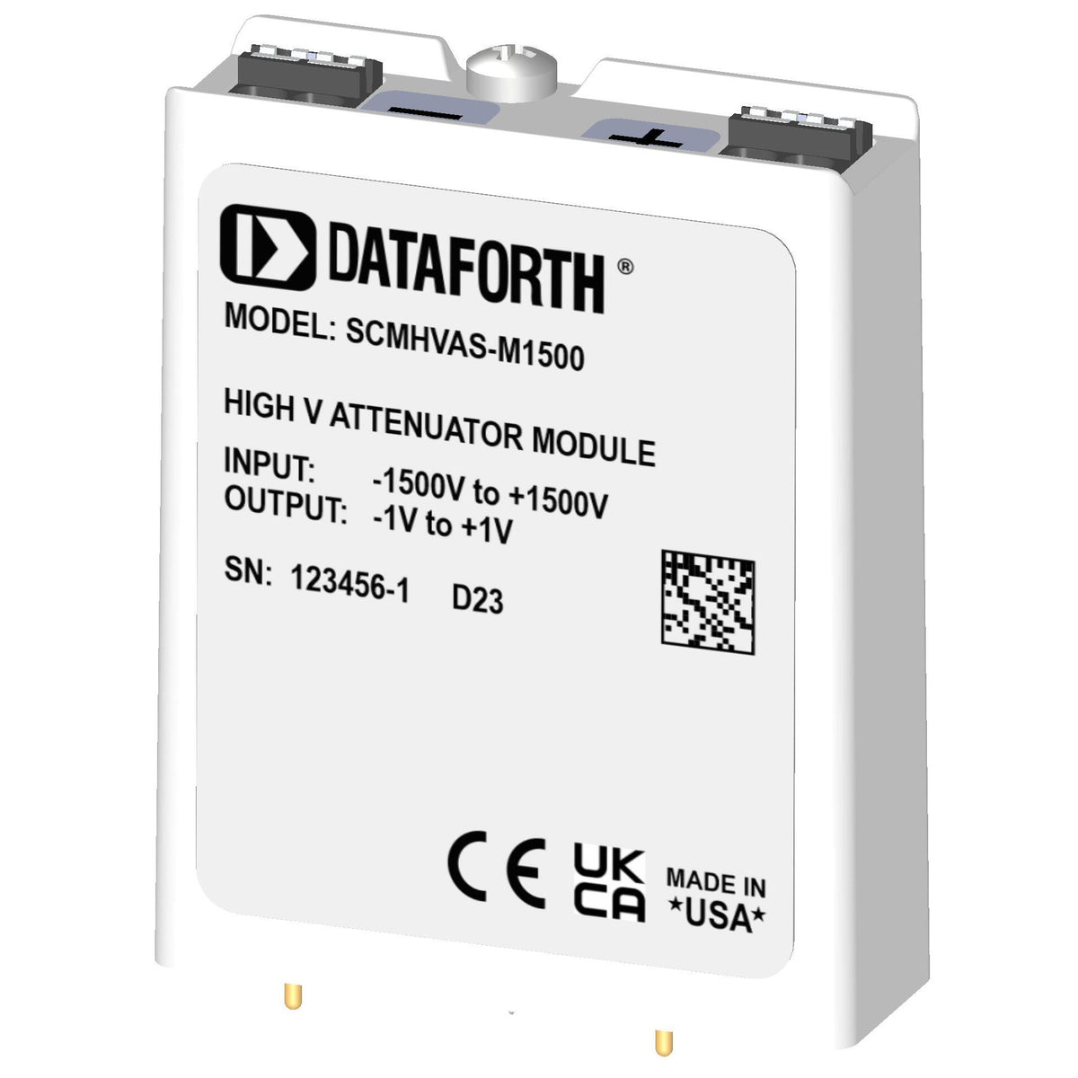 DATAFORTH SCMHVAS-M1500 SCMVAS - - Voltaje analógico
