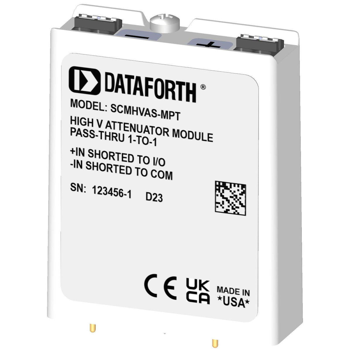 DATAFORTH SCMHVAS-MPT SCMVAS - - Voltaje analógico