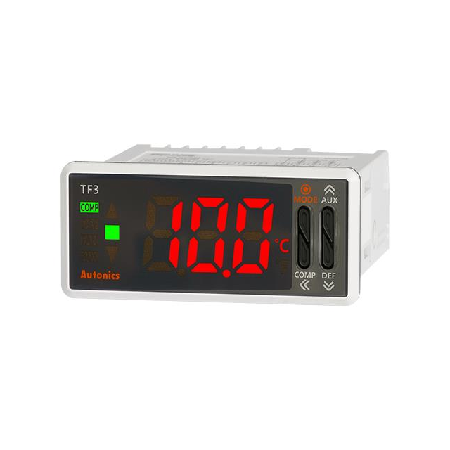 Autonics TF33-34A-S TF3 Temperature Controller (Thermistor, NTC) -40°C ~ 99.9°C