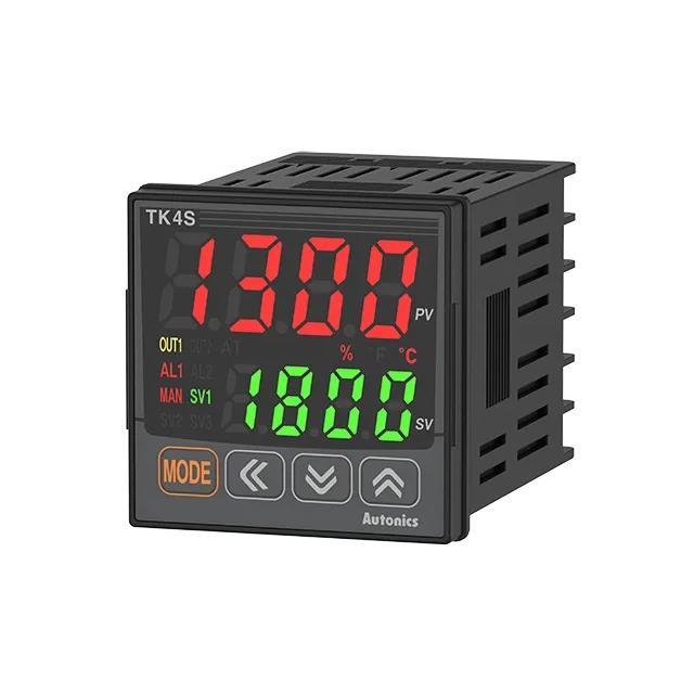 Autonics TK4S-B2CN TK4 Process, Temperature Controller (Type B, C, E, G, J, K, L, N, PLII, R, S, T, U) -1999°C ~ 9999°C, 0 ~ 20mA, 0 ~ 10VDC, 0 ~ 50mV