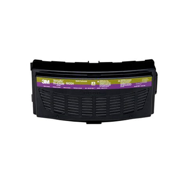 3M TR-6350N Versaflo™, TR-600 Filtro de respirador de reemplazo Negro