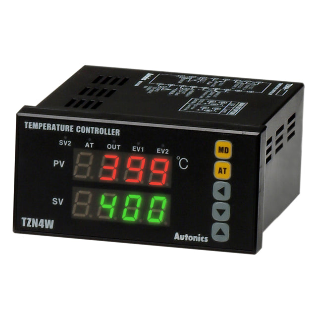 Autonics TZN4W-14R TZN Temperature Controller (RTD, Type E, J, K, N, R, S, T, W) -200°C ~ 1700°C, -328°F ~3092°F