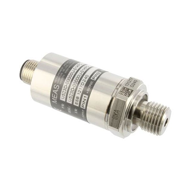 TE Connectivity Measurement Specialties U5254-000002-.14BG U5200 Automatización industrial Manómetro ventilado Corriente analógica Macho - 1/4" (6.35mm) BSPP