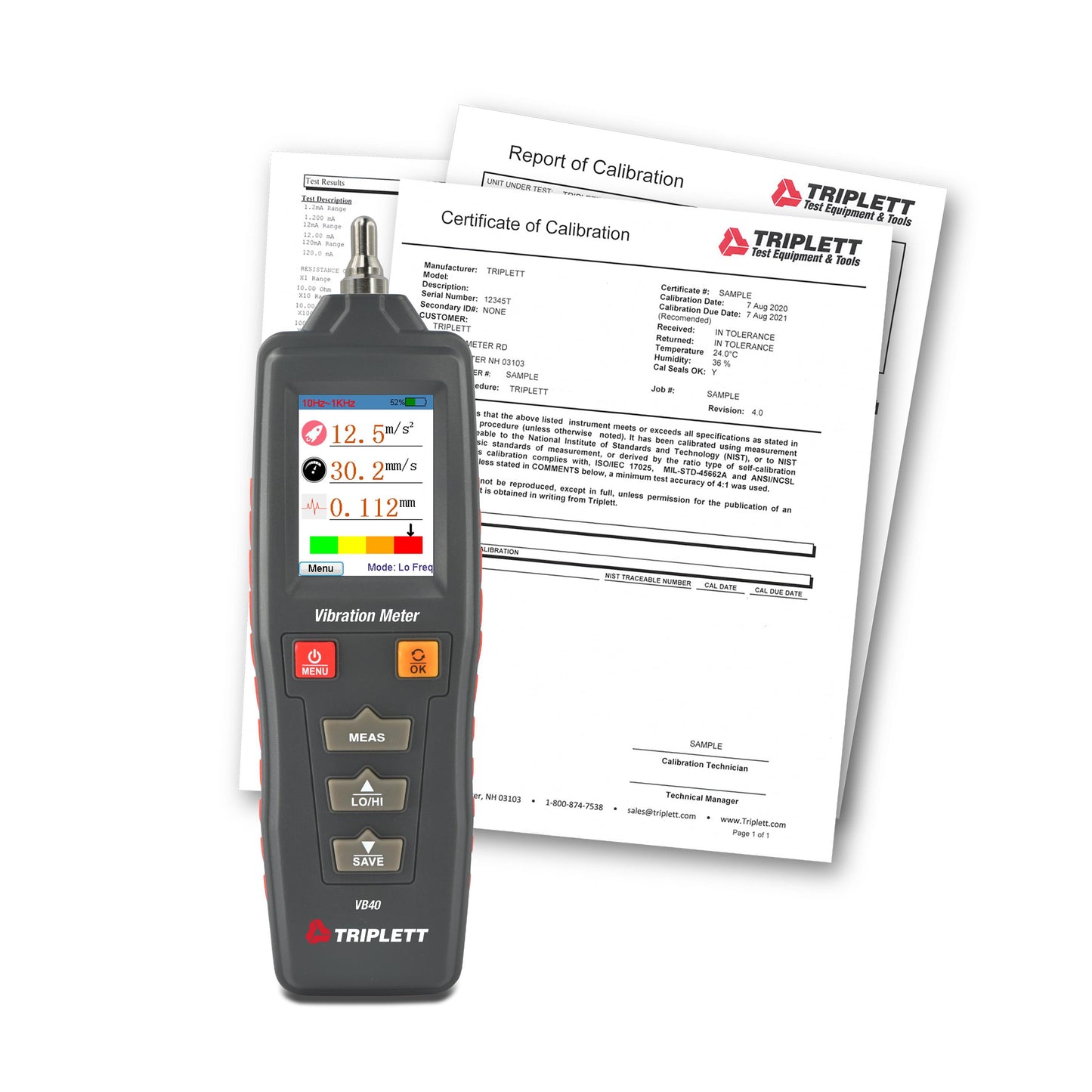 Triplett Test Equipment and Tools VB40-NIST * * -