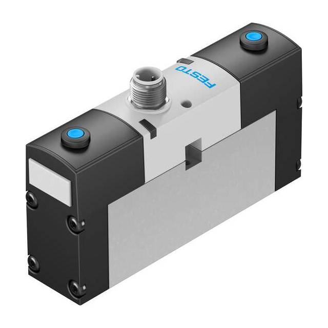 Festo Corporation VSVA-B-B52-H-A1-1R5L - Válvula de solenoides - 44 ~ 116 PSI (3 ~ 8 bar) -