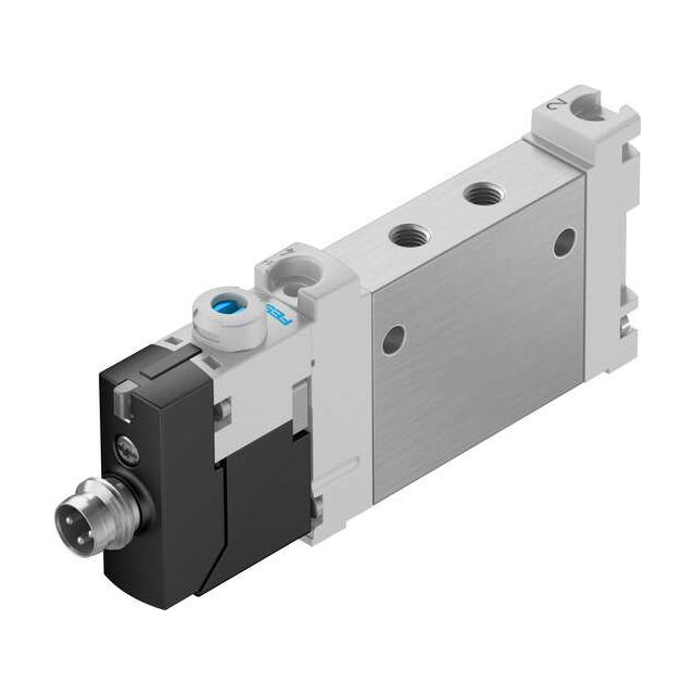 Festo Corporation VUVG-LK10-M52-AT-M5-1R8L-S - Válvula de solenoides - 36 ~ 102 PSI (2.5 ~ 7 bar) -