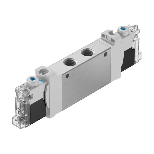 Festo Corporation VUVG-LK14-B52-T-G18-1H2L-S - Válvula de solenoides Roscado - -
