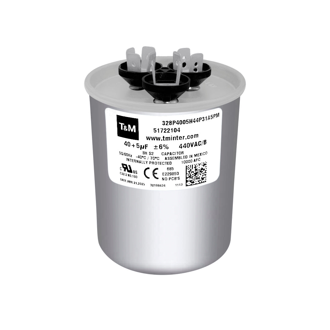 T&M International Inc. 51722104 - 5µF, 40µF ±6%
