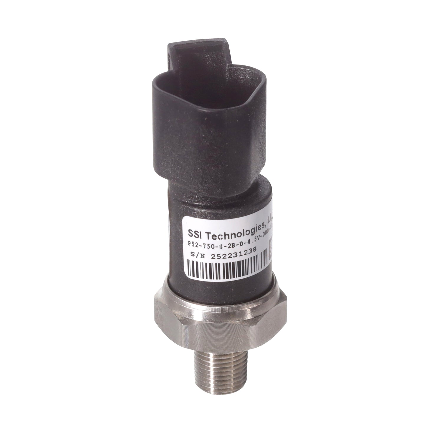 Amphenol SSI Technologies P52-750-S-2B-D-4.5V-000-000 P52 Automatización industrial, ventilación médica Medidor sellado Voltaje analógico Macho - 1/8" (3.18mm) NPT