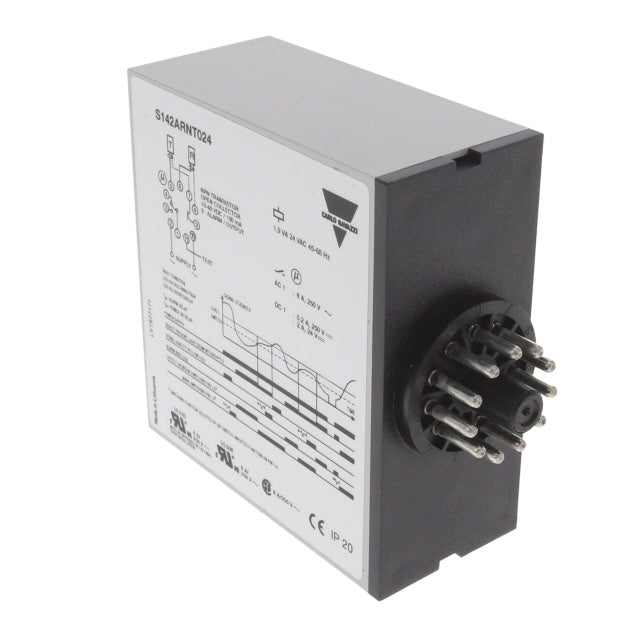 Carlo Gavazzi Inc. S142ARNT024 S142 Propósito general 24V Relé/NPN