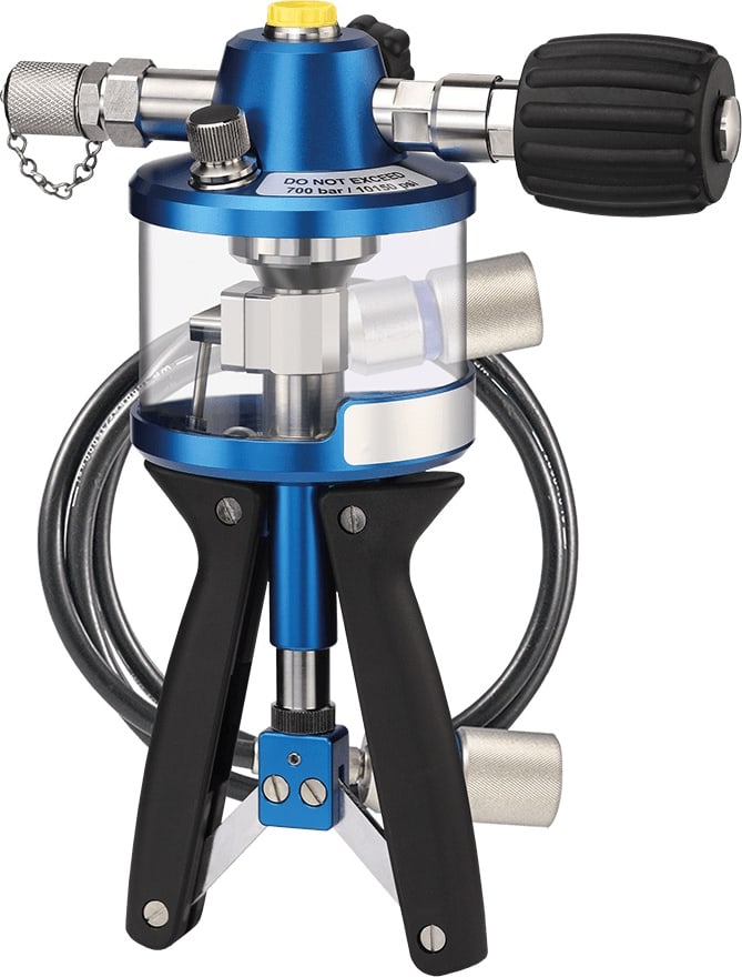 Sika P1000.2 Completo - Bomba hidráulica manual de pruebas (1000 bar, kit) | EPPM1K00BL0002US