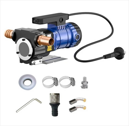 Bomba de engranajes hidráulica 220V 1300W Bomba de aceite diesel eléctrica utilizada para motor de queroseno refuerzo de freno hidráulico Bomba de aceite