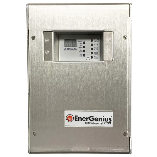 SENS NRG22-10-HC, 10 AMP Battery Charger, 120/208-240 VAC, 50/60 Hz