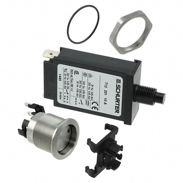 SCHURTER Inc. 4410.901 T12-MSM Montaje en panel Térmico 16A