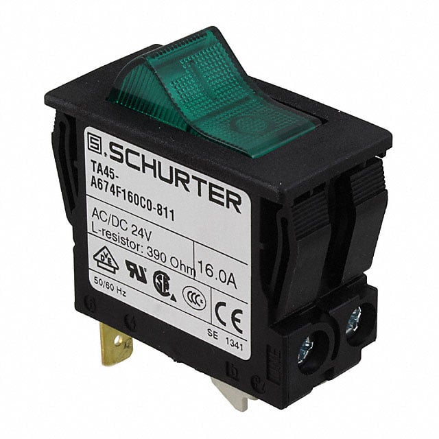 SCHURTER Inc. 4430.2626 TA45 Montaje en panel Térmico 16A