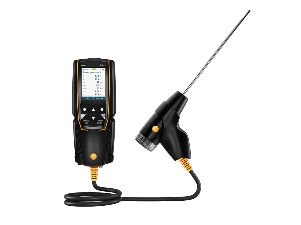 Testo 310 II - Combustion Analyzer Kit - 0563 3104 01