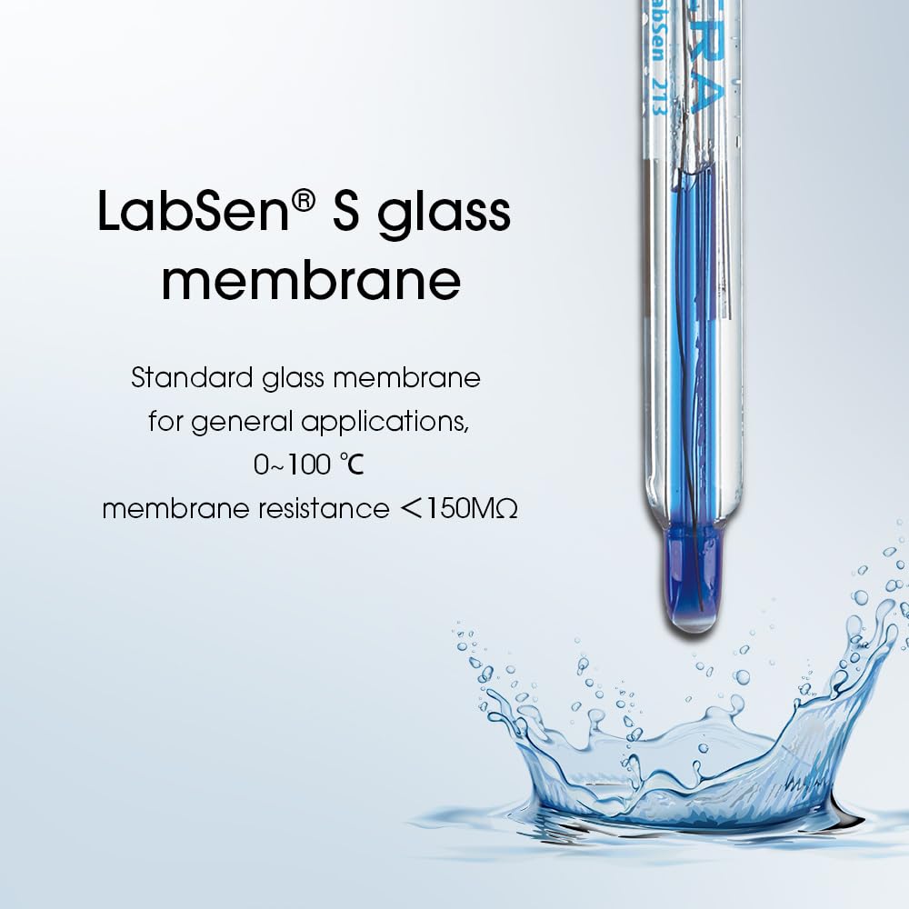Apera Instruments PH700-BC Medidor de pH de laboratorio de sobremesa para muestras líquidas de bioquímica y soluciones generales de agua, compatible con tampones TRIS