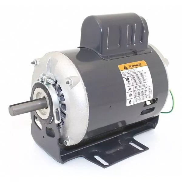 Motor de transmisión por correa de fase dividida Dayton 6K857, 3/4 Hp, bastidor 56, voltaje de 115 V CA,